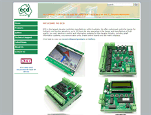 Tablet Screenshot of ecd.com.au